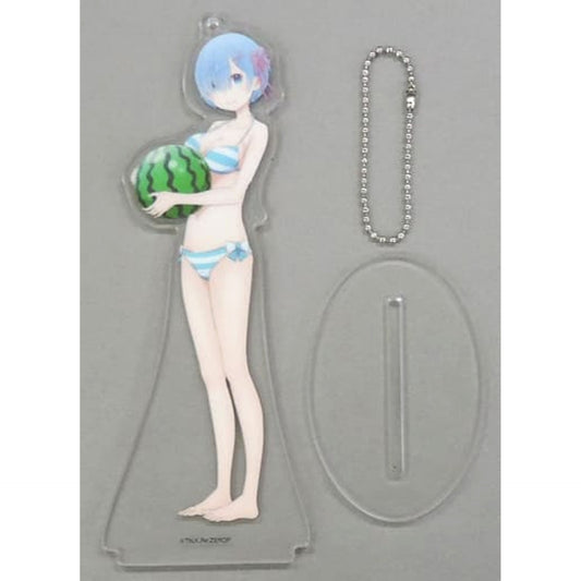 Re:ZERO -Starting Life in Another World- Rem Eternal Summer Acrylic Stand Keychain Re:Zero Tropical Life in Shibuya Marui Exclusive Acrylic Stands [USED]