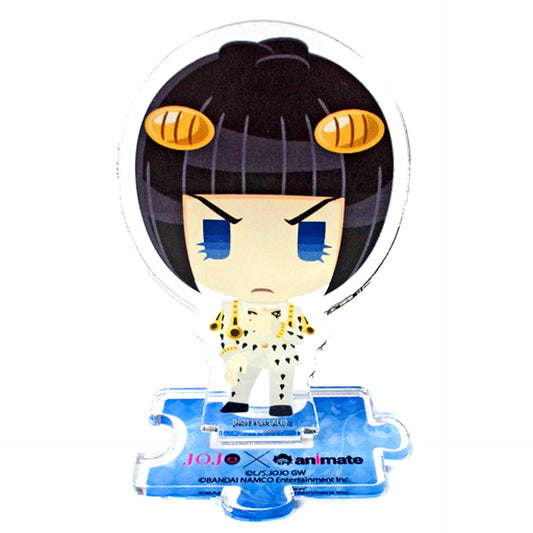 Bruno Bucciarati JoJo's Pitter-Patter Pop Design Acrylic Stand Bonus Item for Blu-ray/DVD JoJo's Bizarre Adventure Golden Wind Vol. 2 Animate [USED]