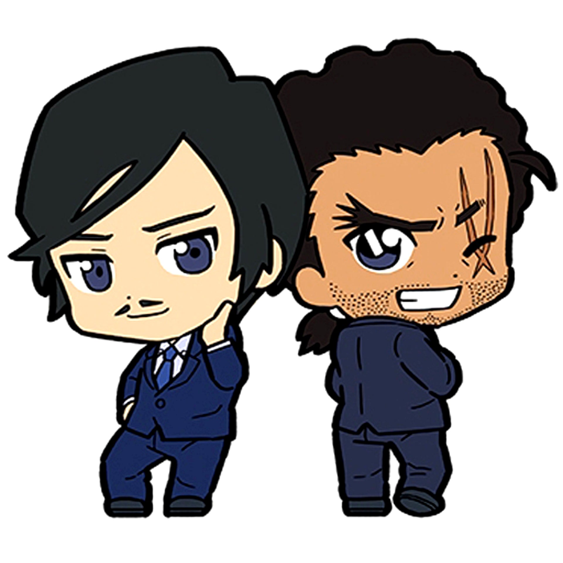 Takaaki Morofushi Kansuke Yamato Detective Conan Chococawa Twin Rubber Strap Vol.3 [USED]