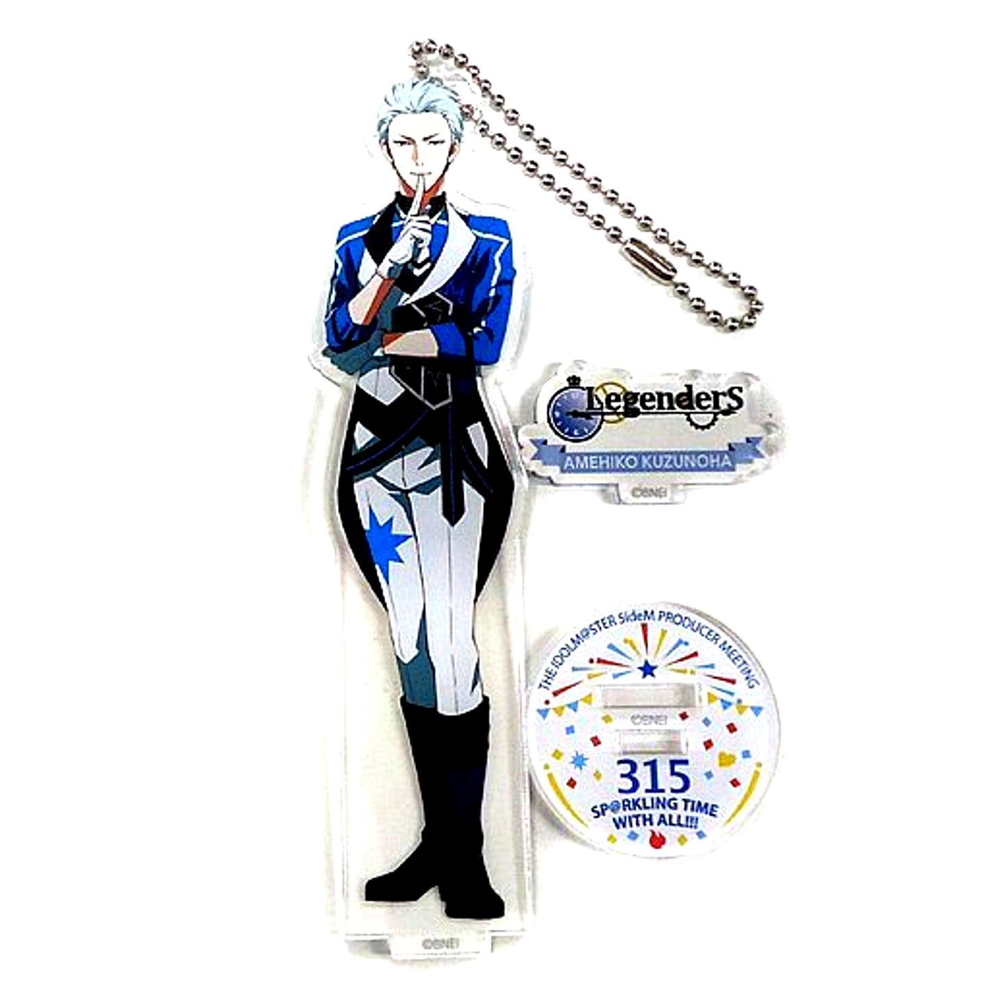 Amehiko Kuzunoha THE IDOLM@STER SideM Official Acrylic Stand Keychain PRODUCER MEETING 315 SP@RKLING TIME WITH ALL!!! [USED]