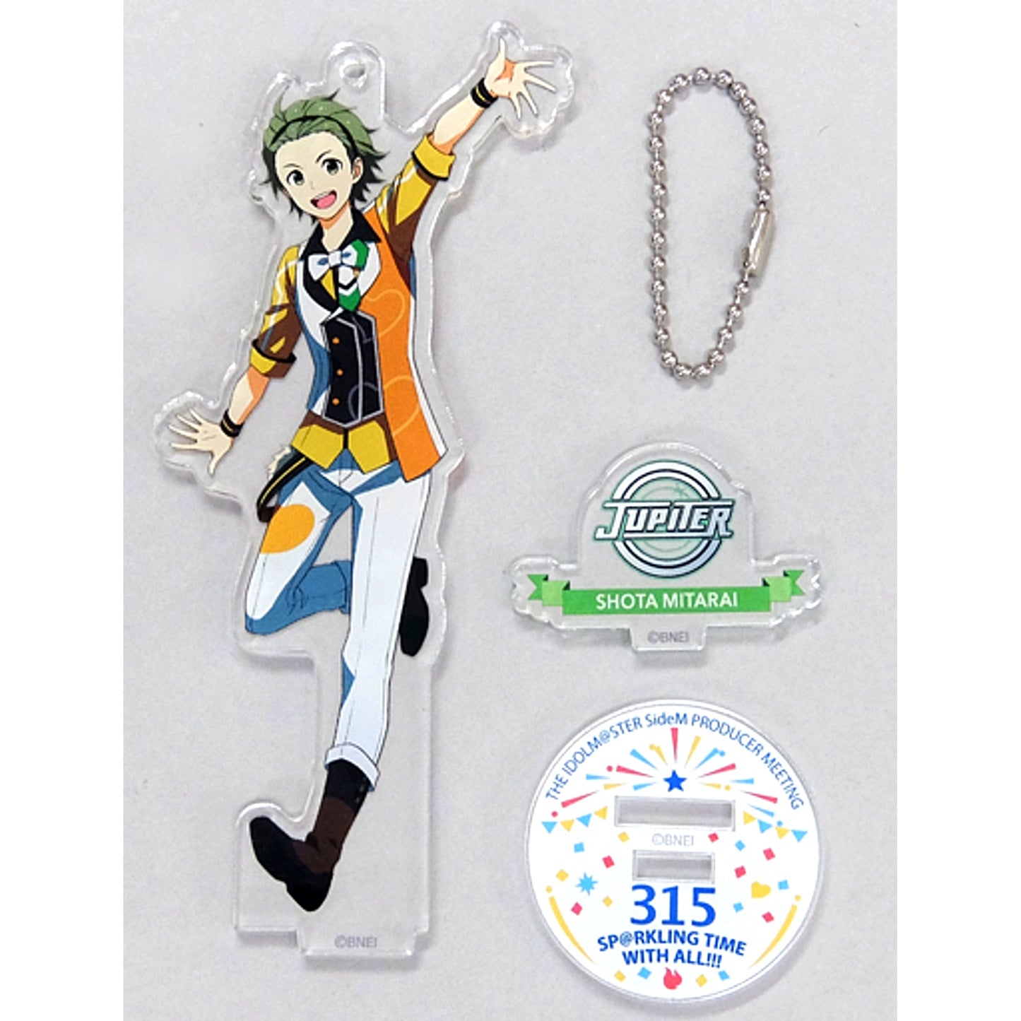 Shota Mitarai THE IDOLMASTER SideM Official Acrylic Stand Keychain PRODUCER MEETING 315 SP@RKLING TIME WITH ALL!!! [USED]