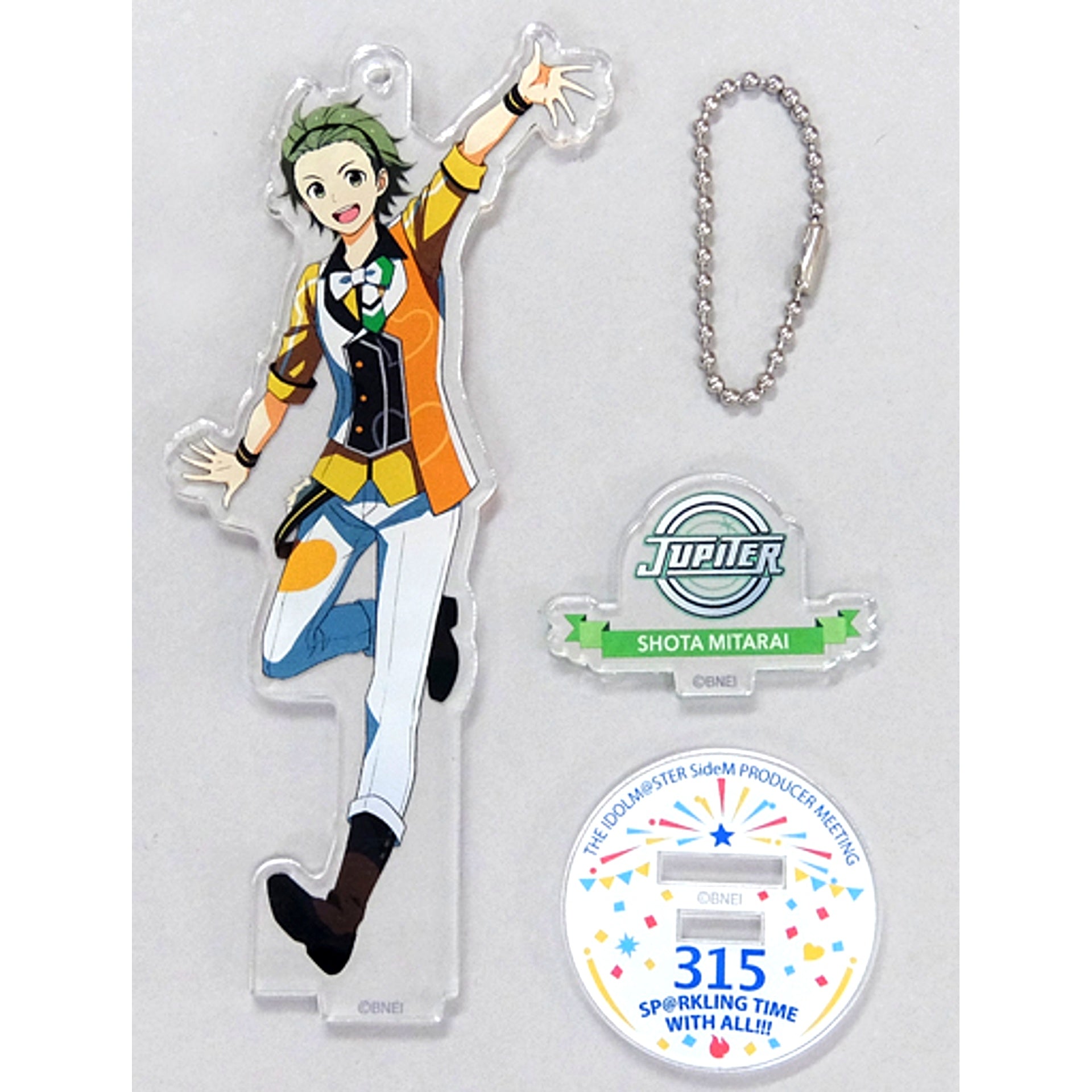 Shota Mitarai THE IDOLMASTER SideM Official Acrylic Stand Keychain PRODUCER MEETING 315 SP@RKLING TIME WITH ALL!!! [USED]