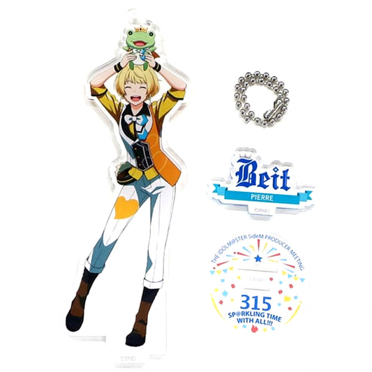 Pierre THE IDOLM@STER SideM Official Acrylic Stand Keychain PRODUCER MEETING 315 SPARKLING TIME WITH ALL [USED]