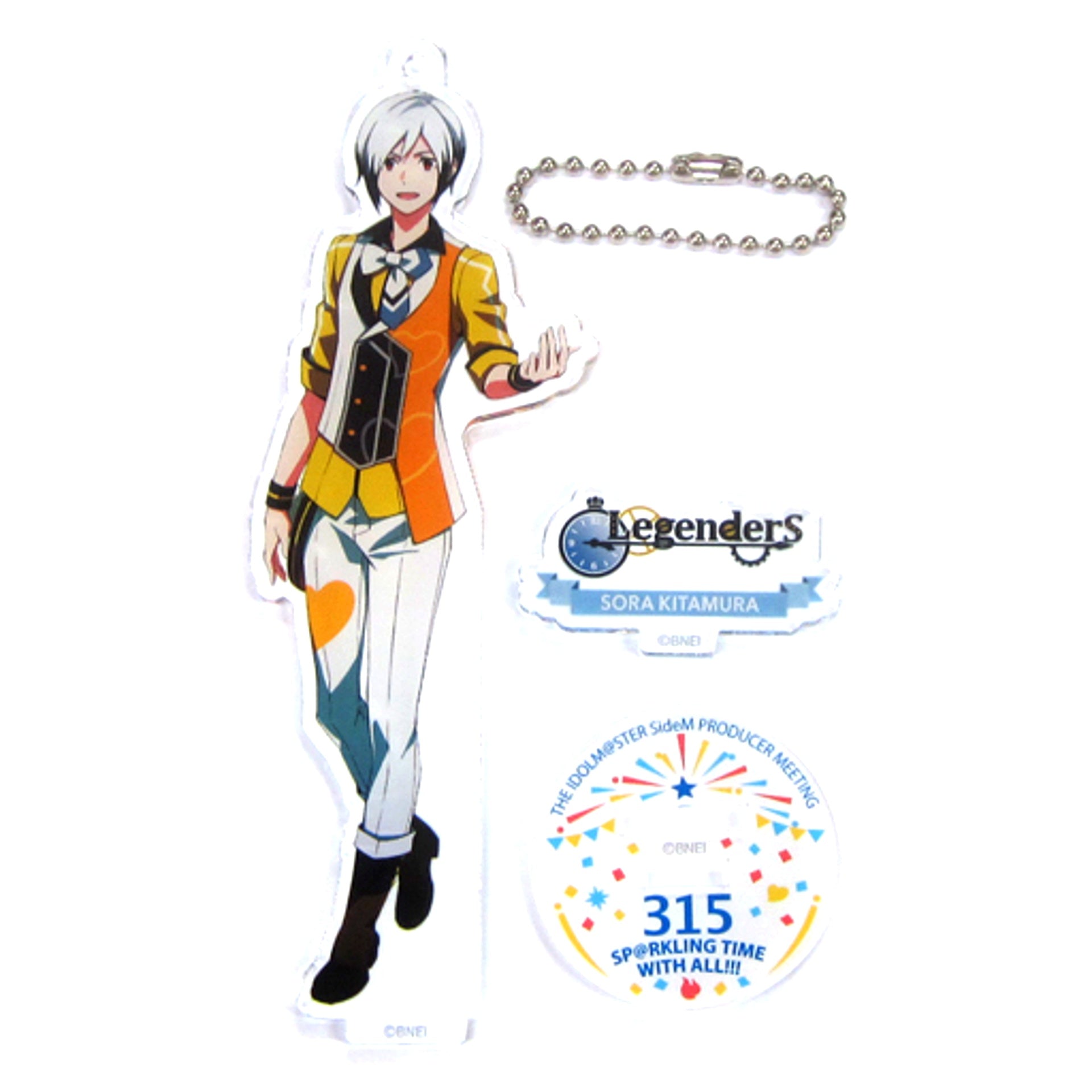 Sora Kitamura THE IDOLM@STER SideM Official Acrylic Stand Keychain PRODUCER MEETING 315 SPARKLING TIME WITH ALL [USED]