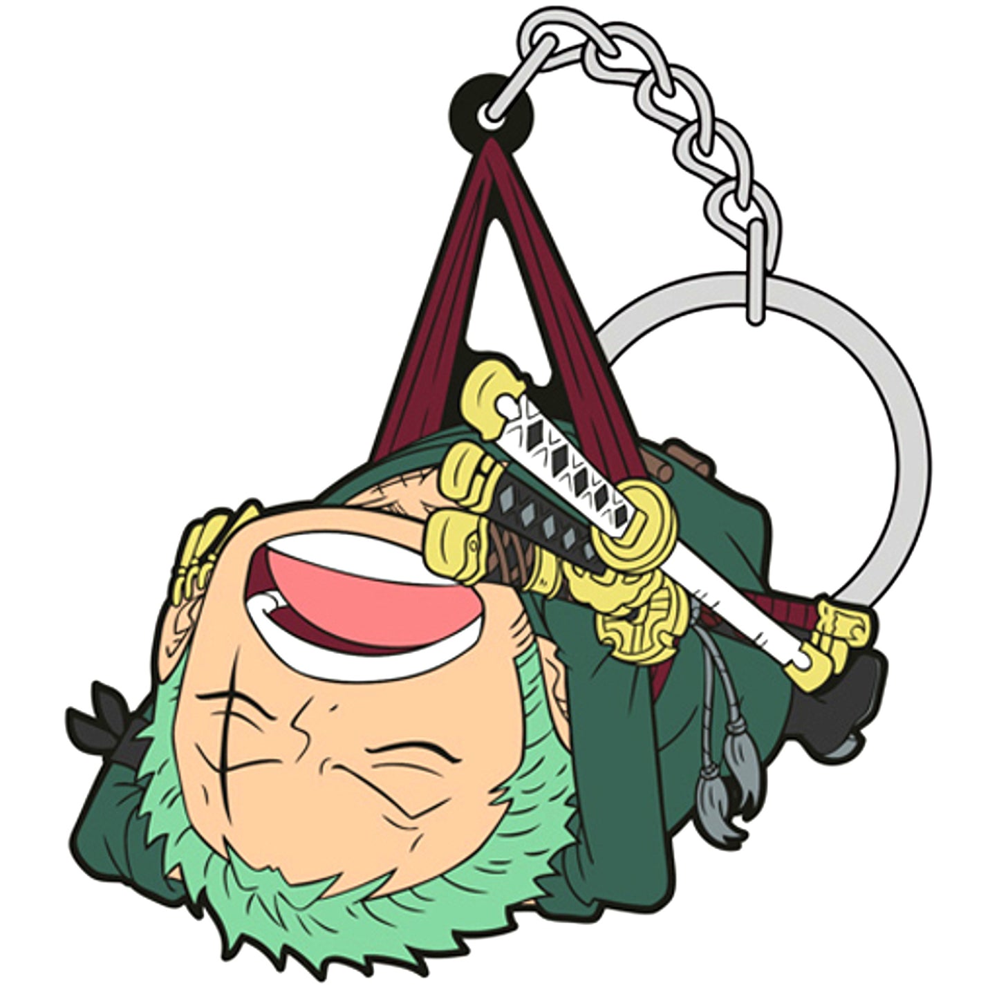 Roronoa Zoro Sleeping Ver. One Piece Tsumamare Keychain [USED]