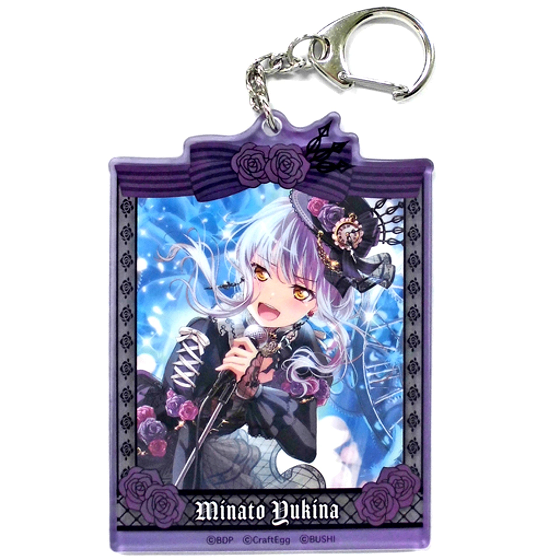 Yukina Minato Roselia BanG Dream! Acrylic Keychain 6th Live [USED]