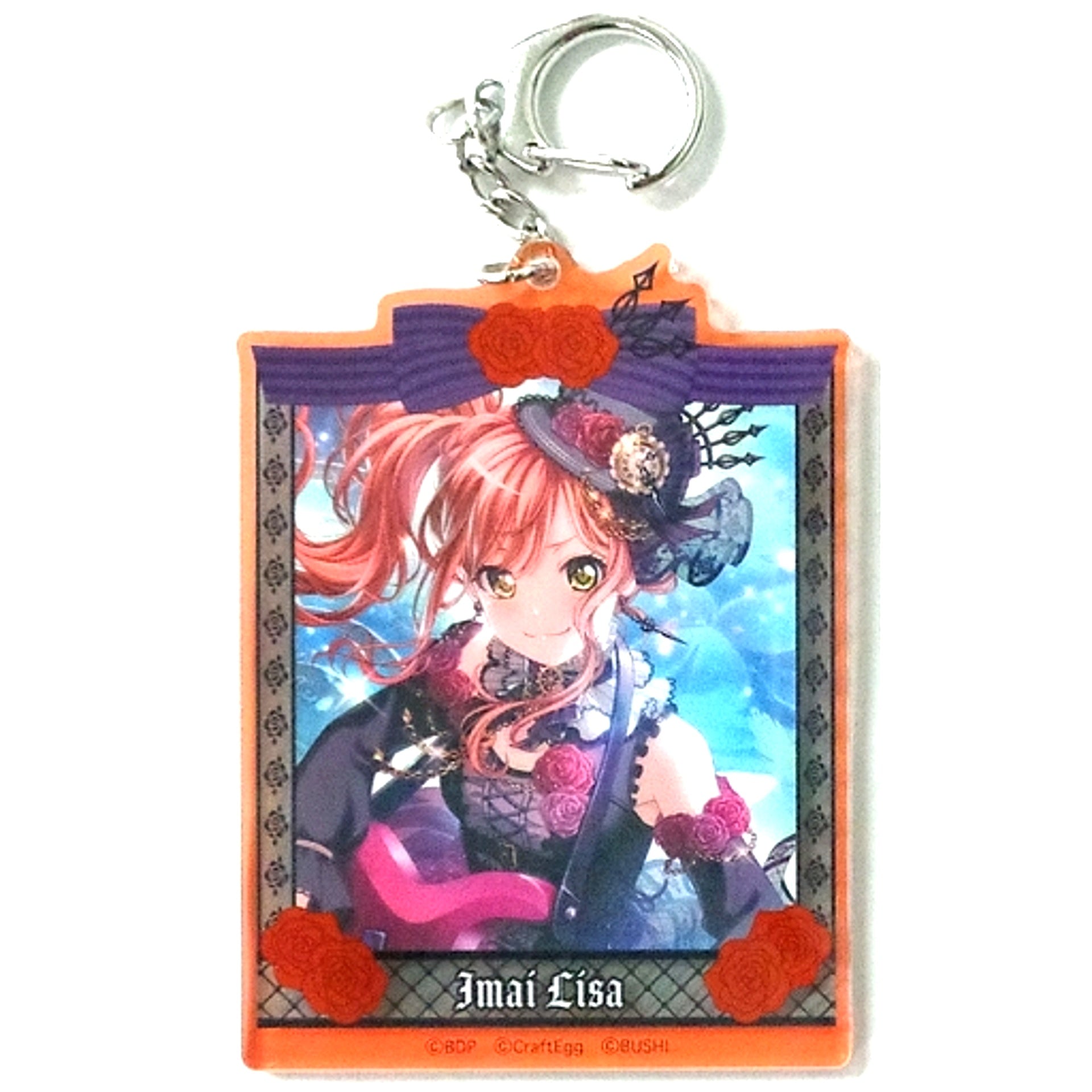 Lisa Imai BanG Dream! Acrylic Keychain Roselia 6th Live [USED]