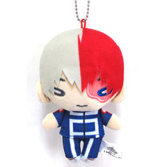 My Hero Academia Shoto Todoroki Gym Suit Nitotan Shoto Todoroki Plush Toy with Ball Chain Jump Shop Limited Plush [USED]