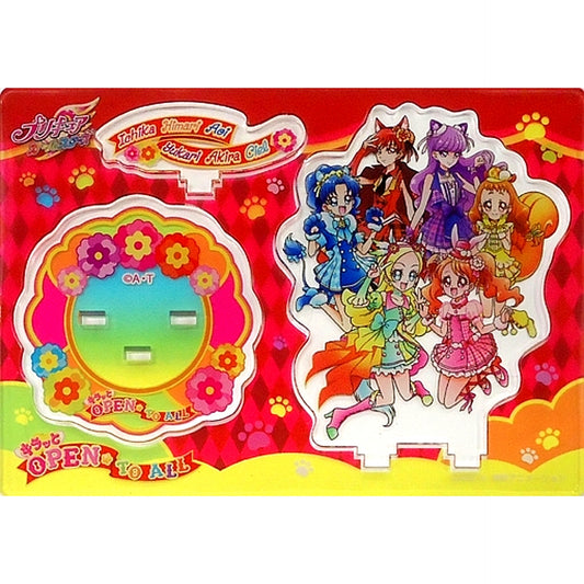 Kiratto Open To All Acrylic Stand Panel Pretty Cure All Stars Pretty Store Limited [USED]