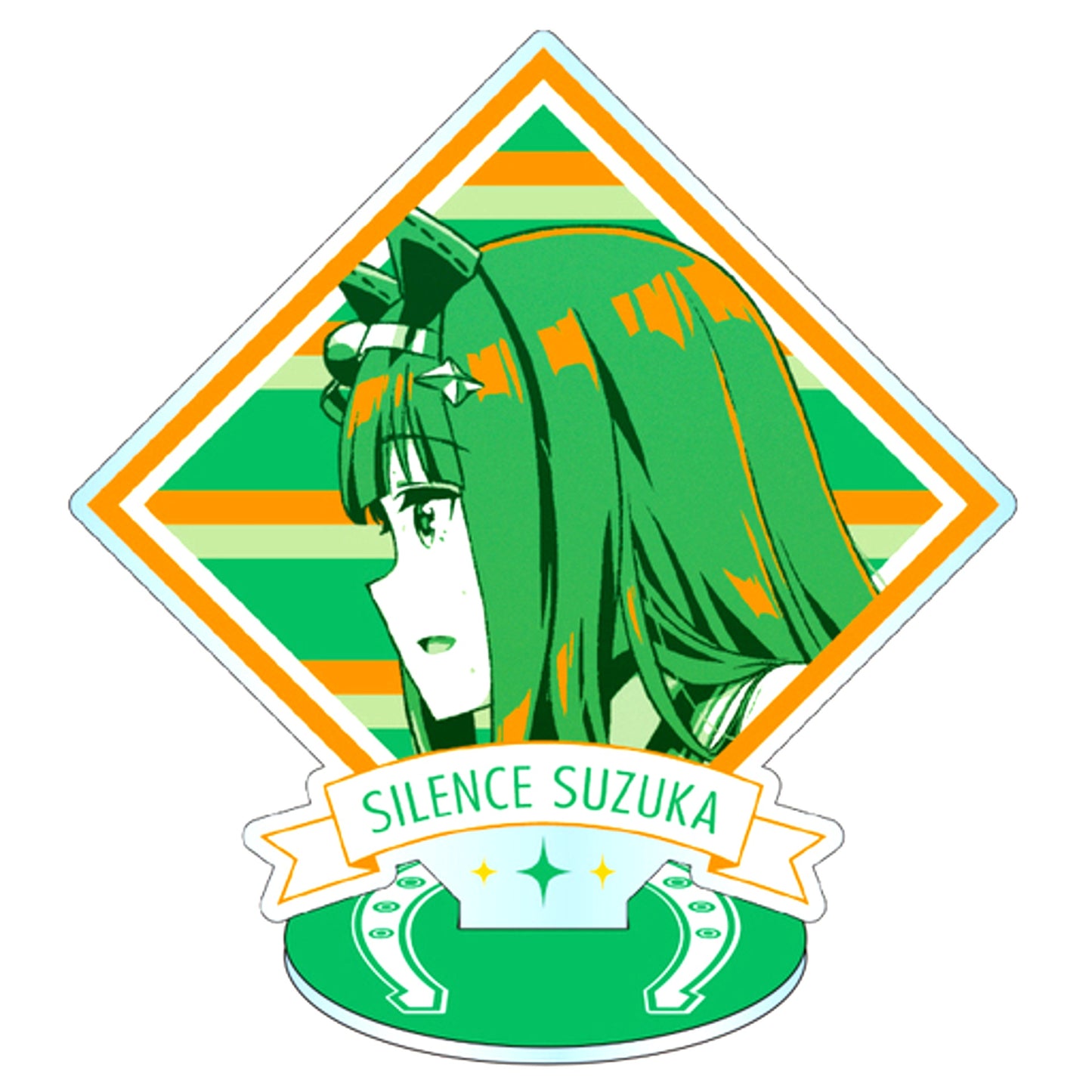 Silence Suzuka Color Palette Ver. Umamusume: Pretty Derby Trading Acrylic Stand [USED]