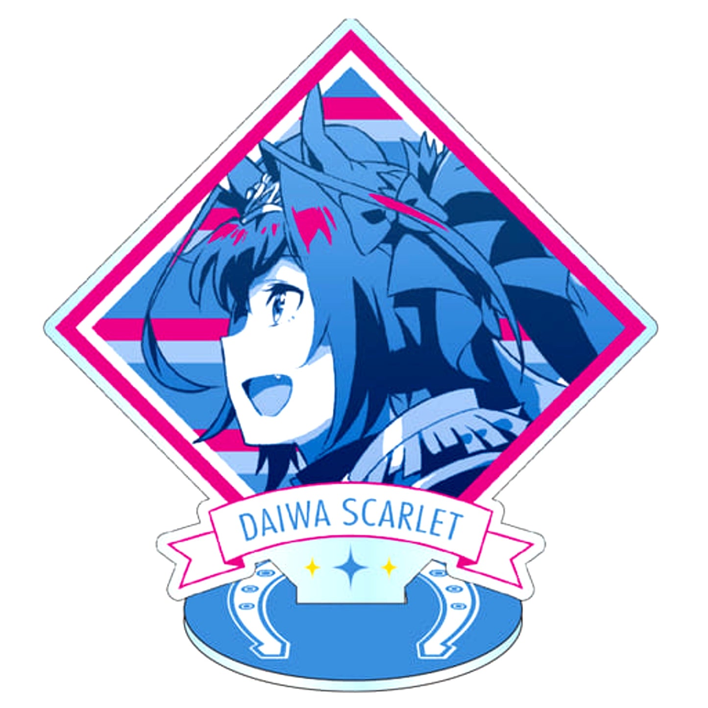 Daiwa Scarlet Umamusume: Pretty Derby Trading Acrylic Stand Color Palette Ver. [USED]