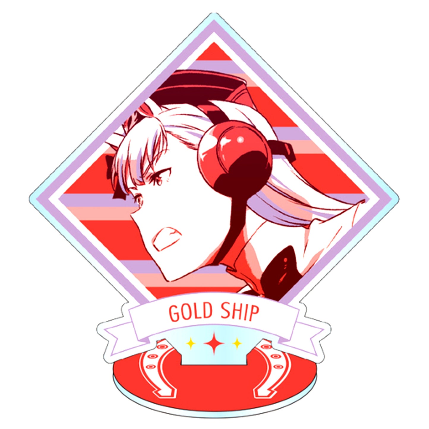 Gold Ship Trading Acrylic Stand Color Palette Ver. Uma Musume Pretty Derby [USED]