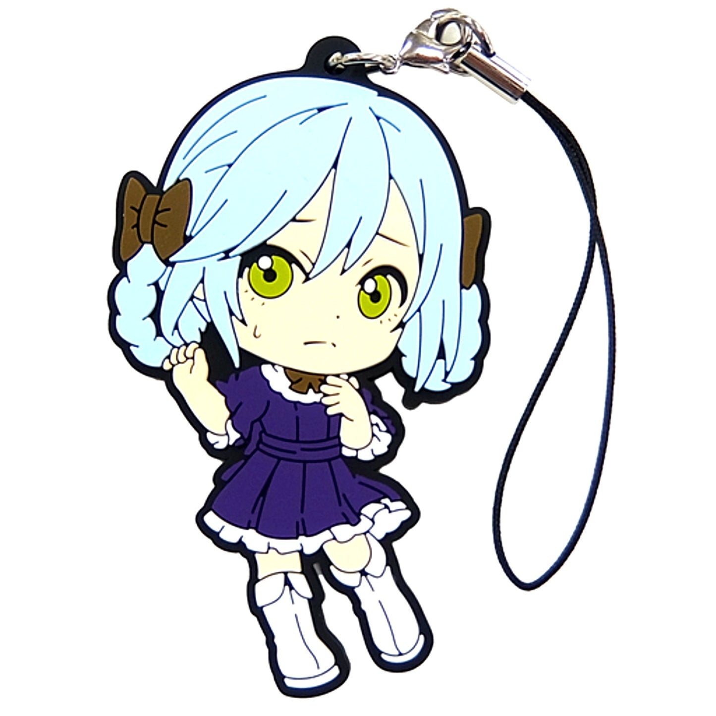Various Rimuru B Ver. G Prize Kyun Chara Illustrations Ichiban Kuji That Time I Got Reincarnated as a Slime Slime Life Began Rubber Strap [USED]