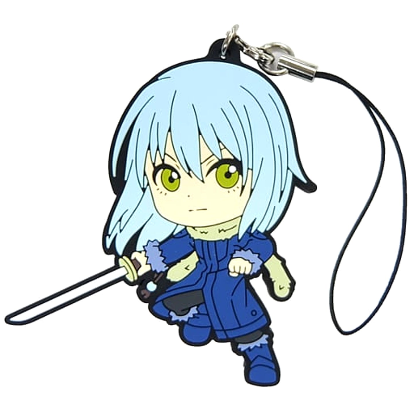 That Time I Got Reincarnated as a Slime Rimuru D Various Rimuru-sama Ver. Ichiban Kuji Slime life has begun. Rubber Charm Kyunchara Illustrations Prize G [USED]