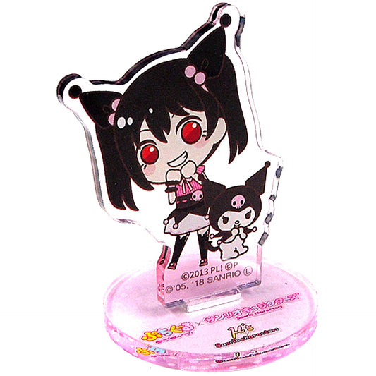 Nico Yazawa & Kuromi Puchiguru Love Live! Sanrio Characters Mini Acrylic Stand Mu's [USED]