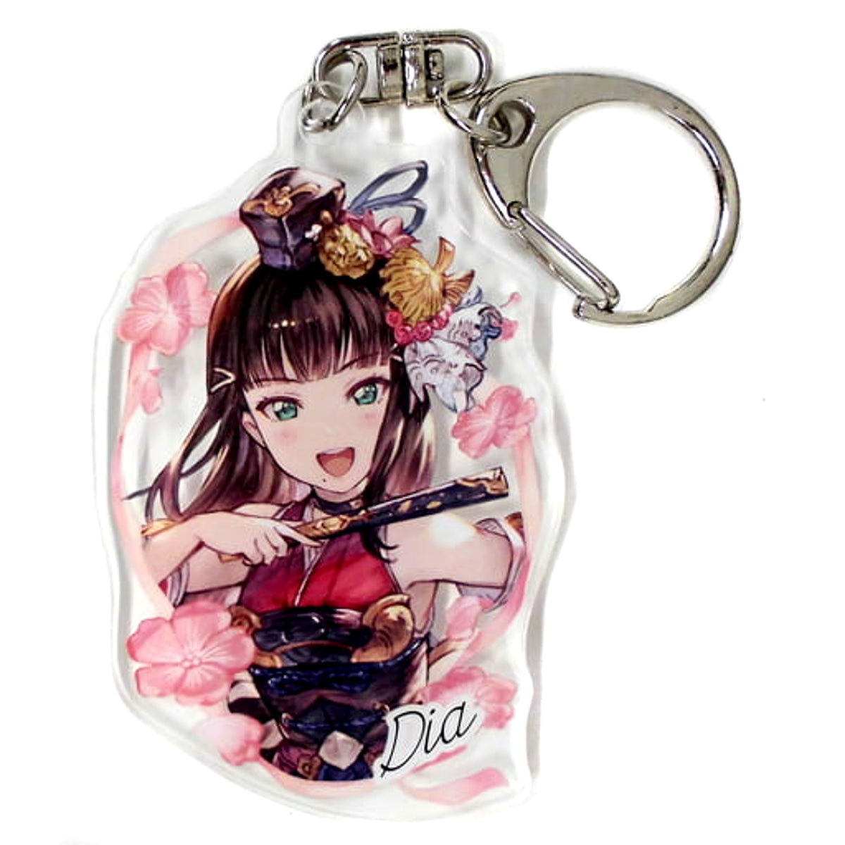 Granblue Fantasy x Love Live! Sunshine!! Daiya Kurosawa Acrylic Keychain Keychains [USED]