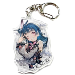 Granblue Fantasy x Love Live! Sunshine!! Yoshiko Tsushima Acrylic Keychain Keychains [USED]
