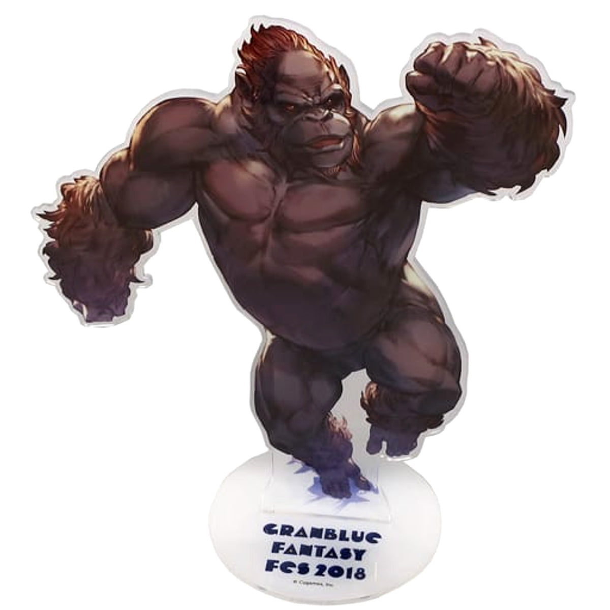 Granblue Fantasy Gorilla Acrylic Stand G Granblue Fes 2018 Limited Acrylic Stands [USED]