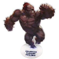 Granblue Fantasy Gorilla Acrylic Stand G Granblue Fes 2018 Limited Acrylic Stands [USED]