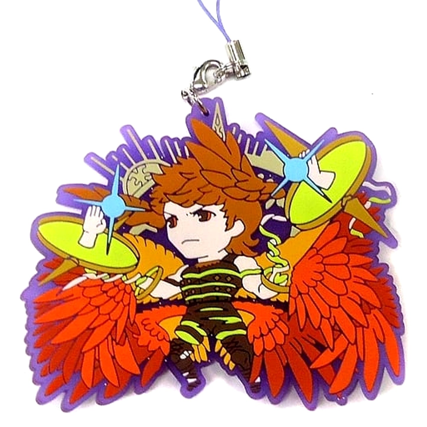 Granblue Fantasy Raphael Capsule Rubber Mascot Granblue Fes 2018 Limited Keychains [USED]