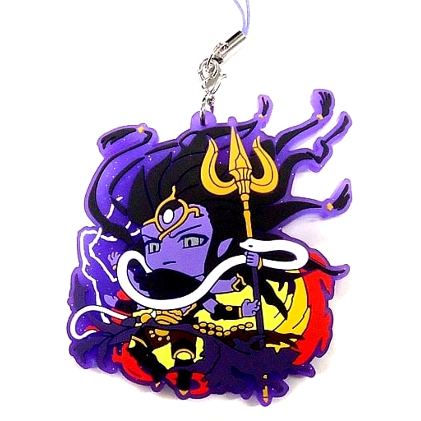 Granblue Fantasy Shiva Capsule Rubber Mascot Granblue Fes 2018 Limited Keychains [USED]