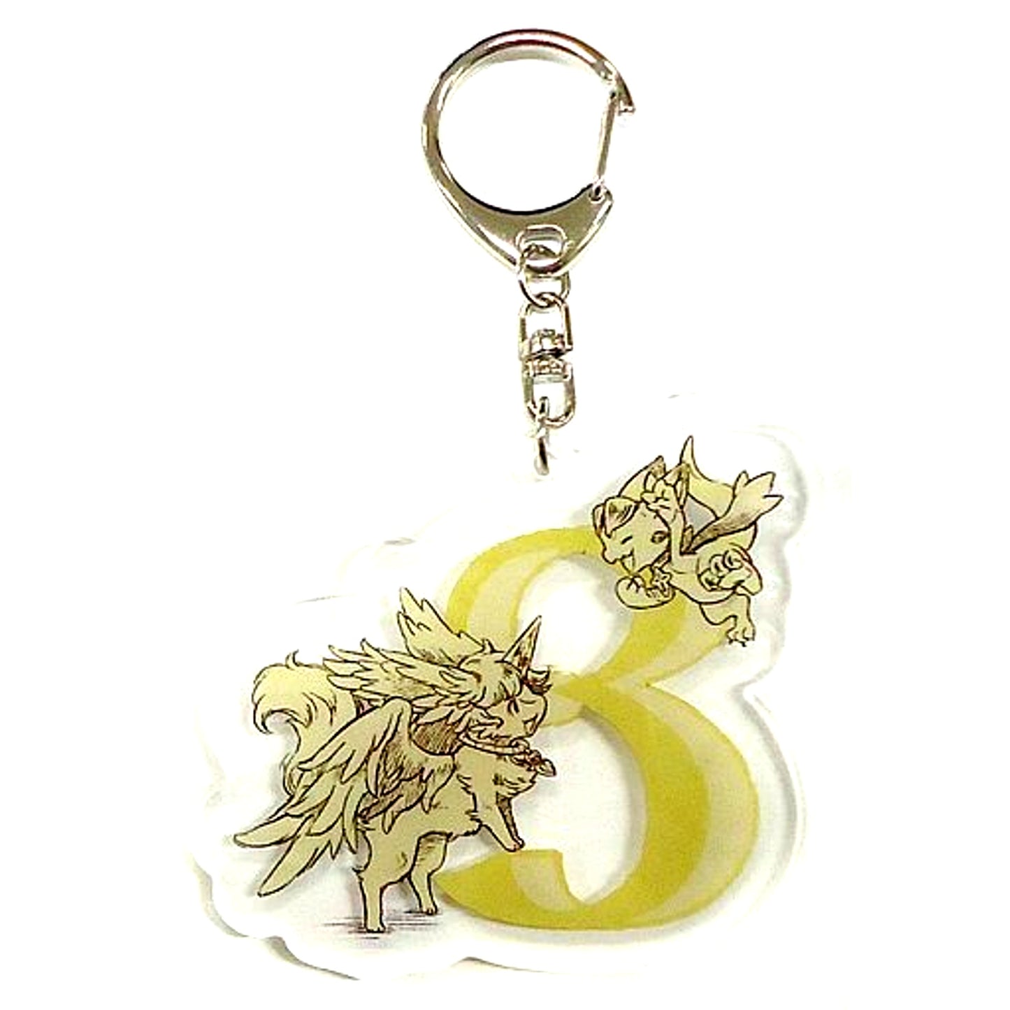 Classic Vyrn March Birthday Keychain Granblue Fantasy Fes 2018 [USED]