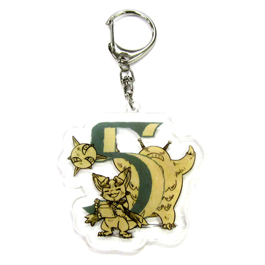 Classic Vyrn May Birthday Keychain Granblue Fantasy Fes 2018 [USED]