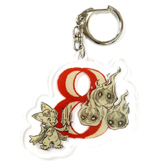 Granblue Fantasy Classic Vyrn August Birthday Keychain Granblue Fes 2018 Limited Keychains [USED]