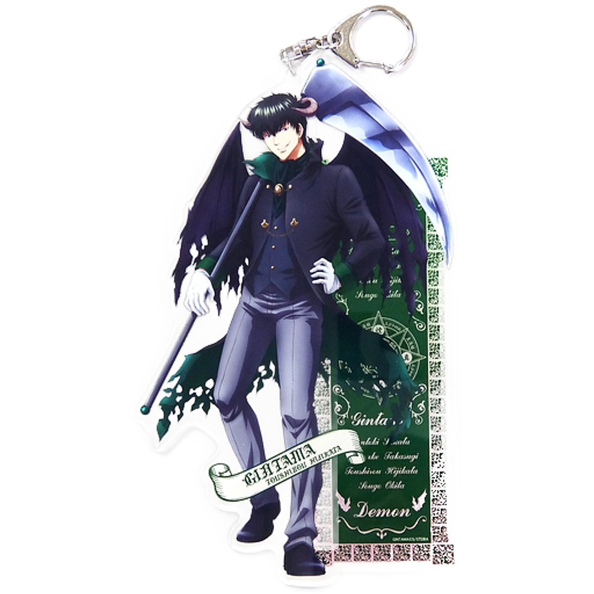 Toushirou Hijikata Devil Ver. Gintama Big Acrylic Keychain Jump Festa 2019 Limited [USED]