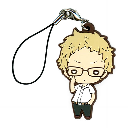 Haikyu!! Kei Tsukishima Nitotan Summer Clothes Rubber Mascot Jump Festa 2019 Limited Mascot [USED]