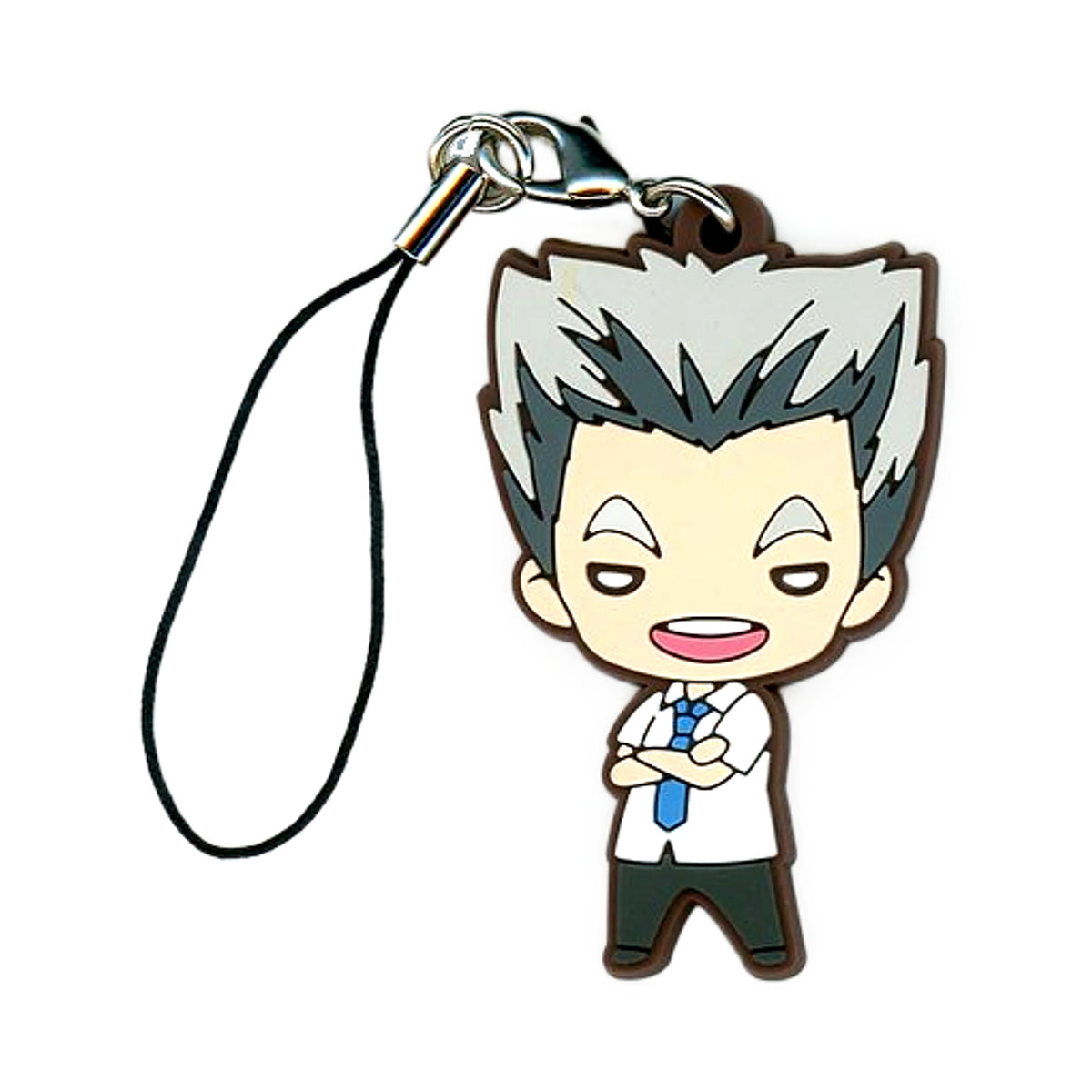 Haikyu!! Kotaro Bokuto Nitotan Summer Clothes Rubber Mascot Jump Festa 2019 Limited Mascot [USED]