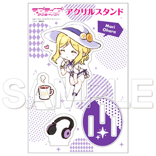 Mari Ohara School idol diary Acrylic Stand Love Live! Sunshine!! [USED]