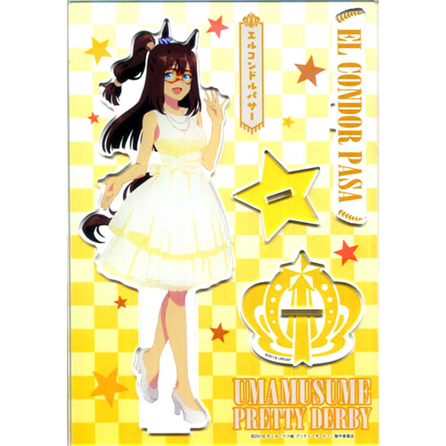 El Condor Pasa Umamusume: Pretty Derby Acrylic Stand Chara Pop Store [USED]