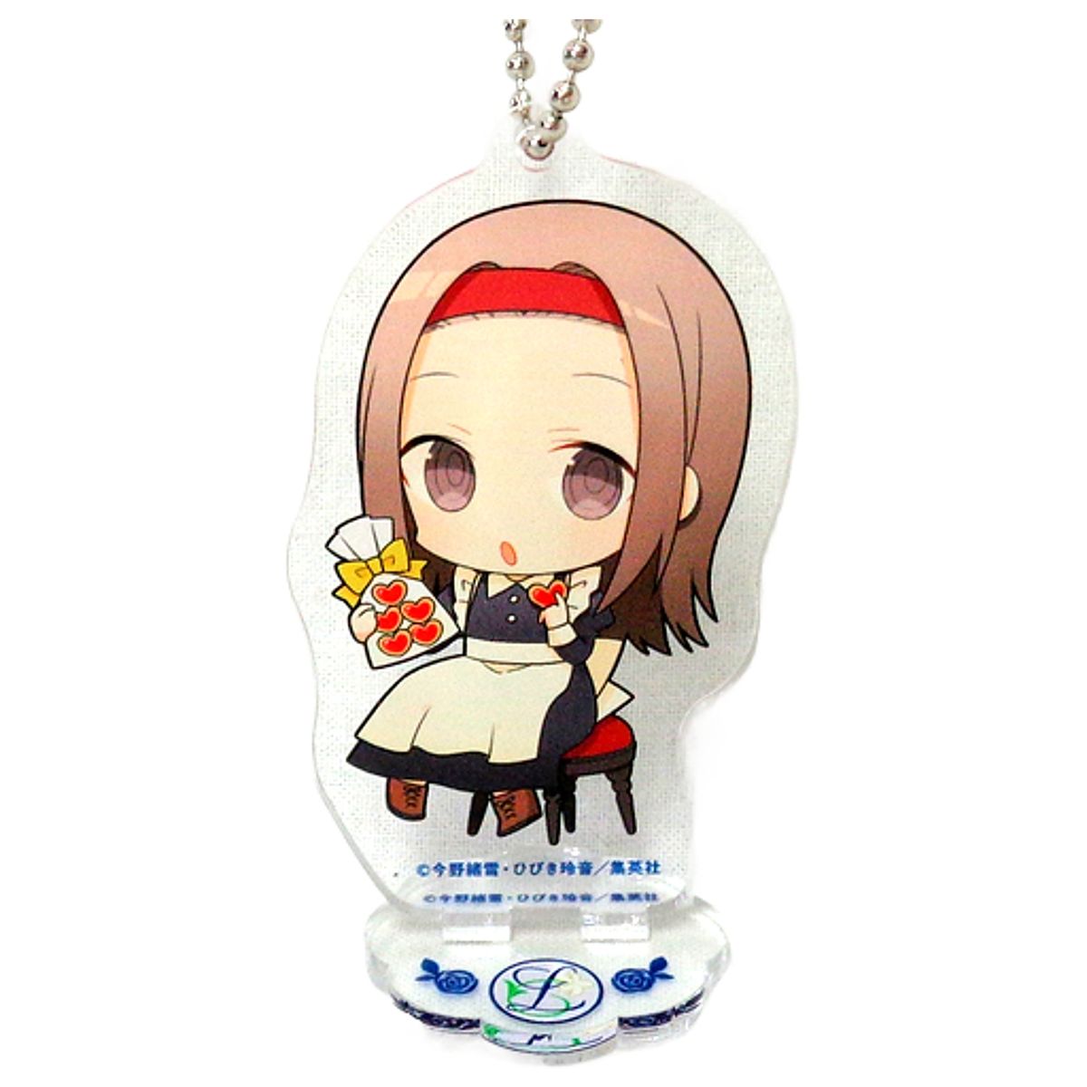 Maria Watches Over Us Eriko Torii Trading Acrylic Stand Keychain animate cafe Limited Keychains [USED]