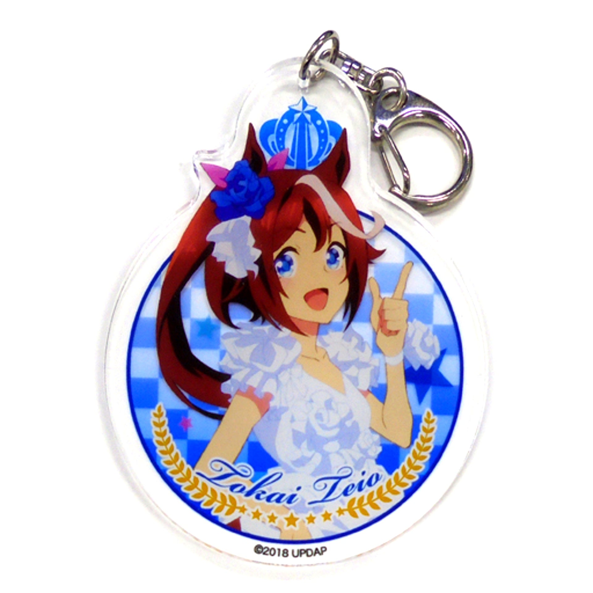 Tokai Teio Uma Musume Pretty Derby Acrylic Keychain Chara Pop Store [USED]