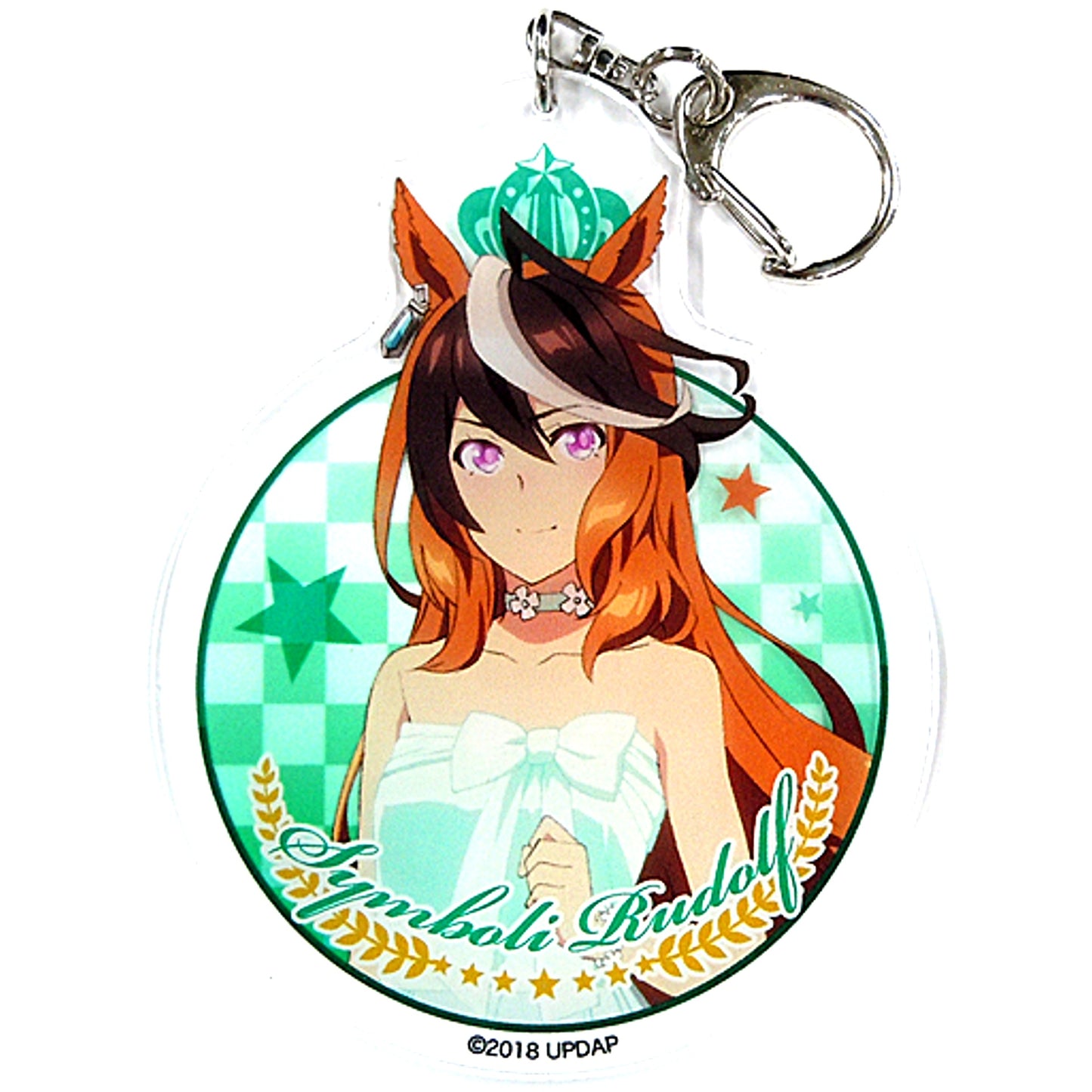 Symboli Rudolf Uma Musume Pretty Derby Acrylic Keychain Chara Pop Store [USED]