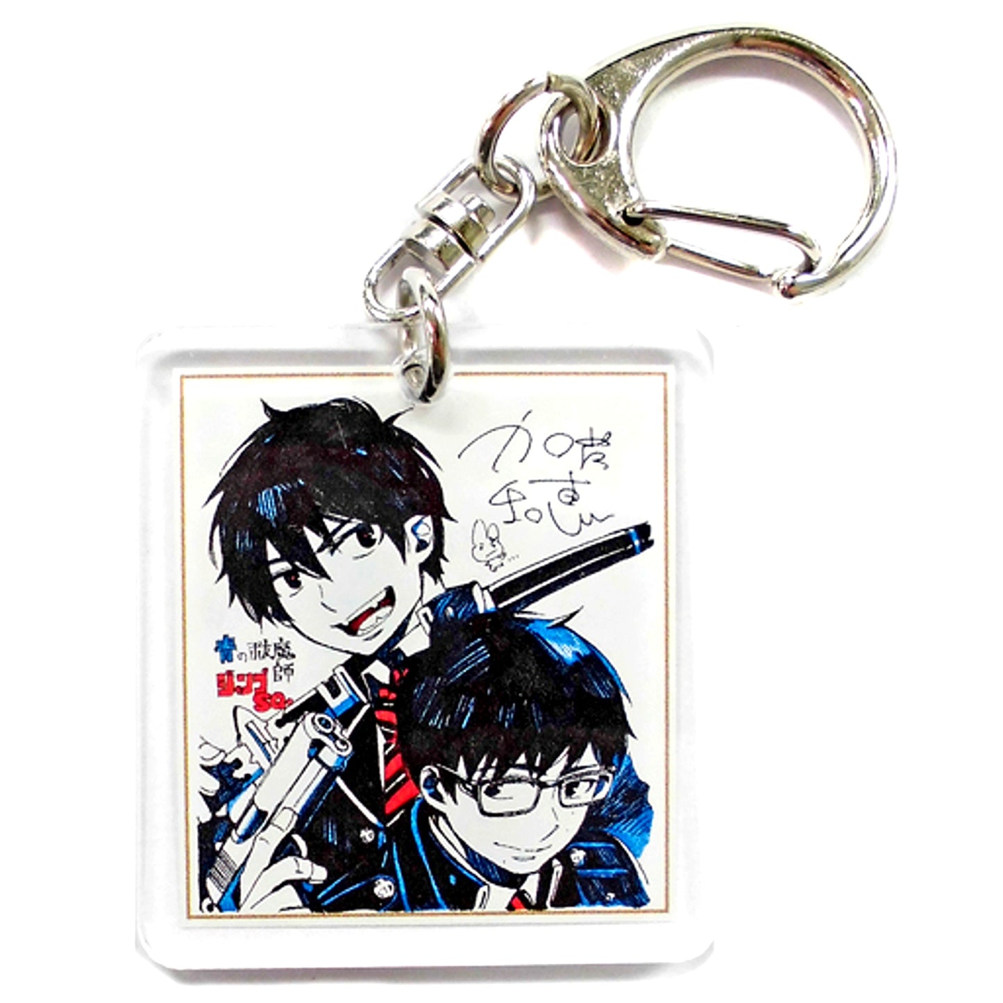 Blue Exorcist Jump Festa 2019 SQ. Booth Attendee Bonus SQ. JF2019 Special Acrylic Keychain [USED]