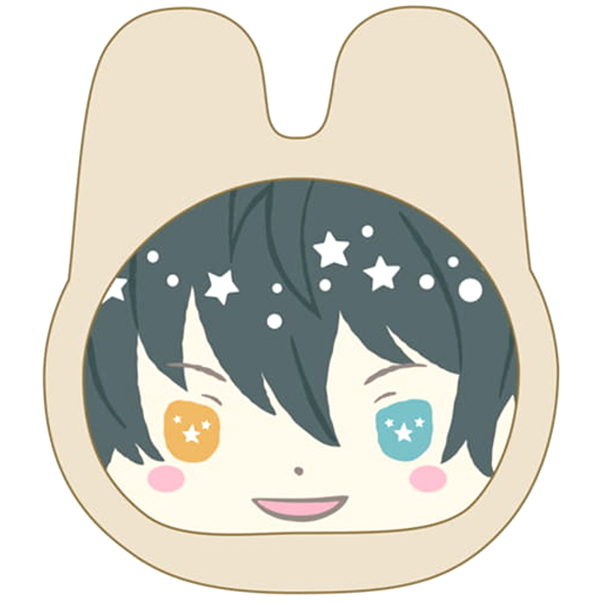 Ensemble Stars! X Sanrio Characters Mika Kagehira Chestnut Cream Omanjuu Niginigi Mascot Mascot [USED]