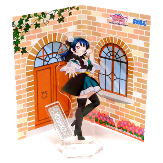 Yoshiko Tsushima Acrylic Stand Panel Love Live! Sunshine!! The School Idol Movie Over the Rainbow Theater Release Commemorative Campaign UFO Catcher Bonus [USED]