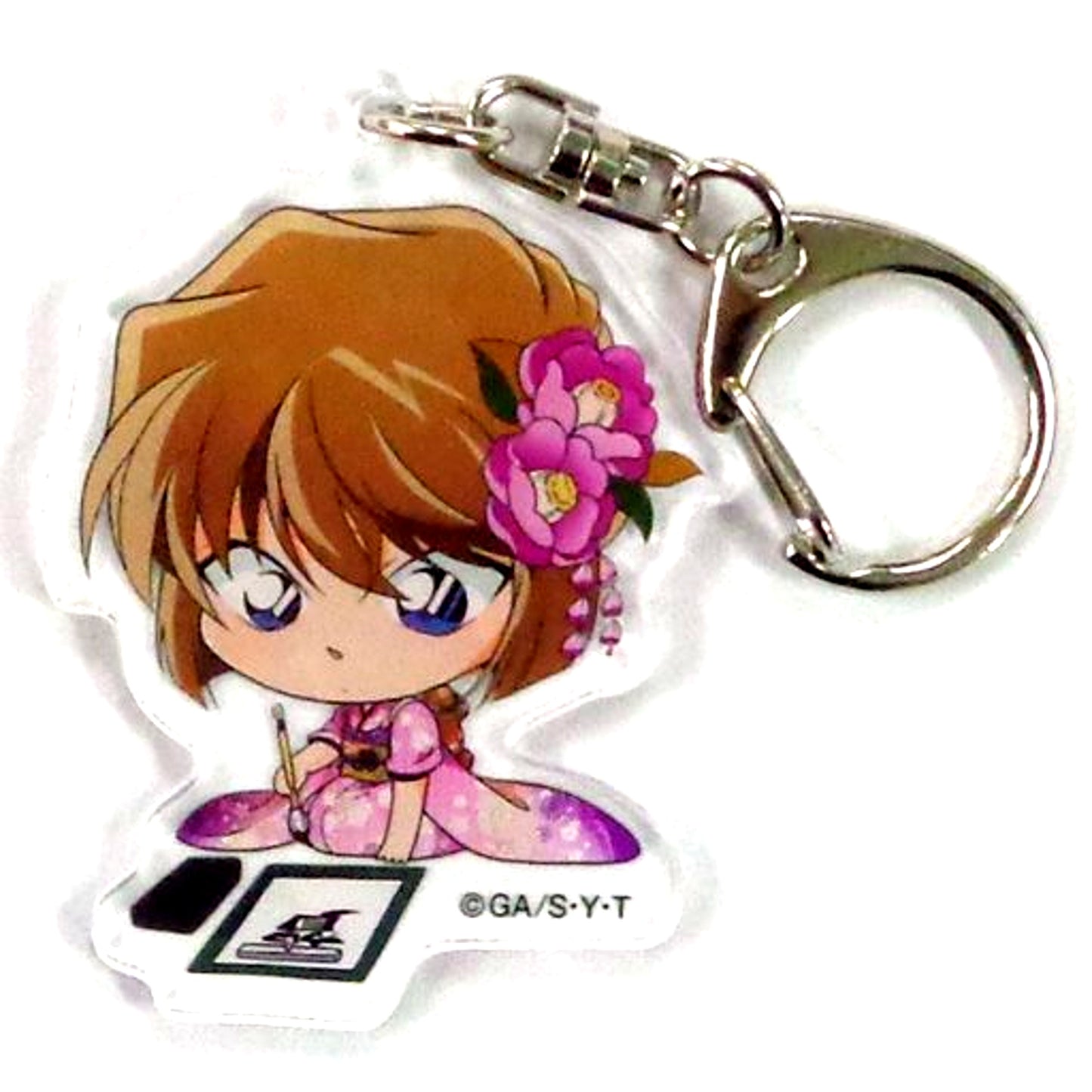 Ai Haibara Detective Conan Trading Acrylic Keychain New Year x NewDays Collab Campaign New Year's Gift Special Collab Shop Limited [USED]