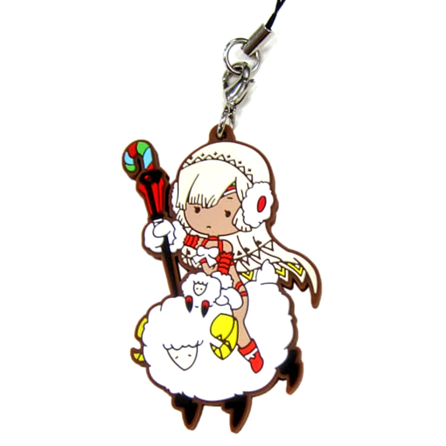 Fate/Grand Order Archer/Altera The Sun: Ta Ichiban Kuji Yozora o Kakeru Santa Claus, Fuwatto Tojo! Rubber Charm Sugar Pouch Prize F Keychains [USED]