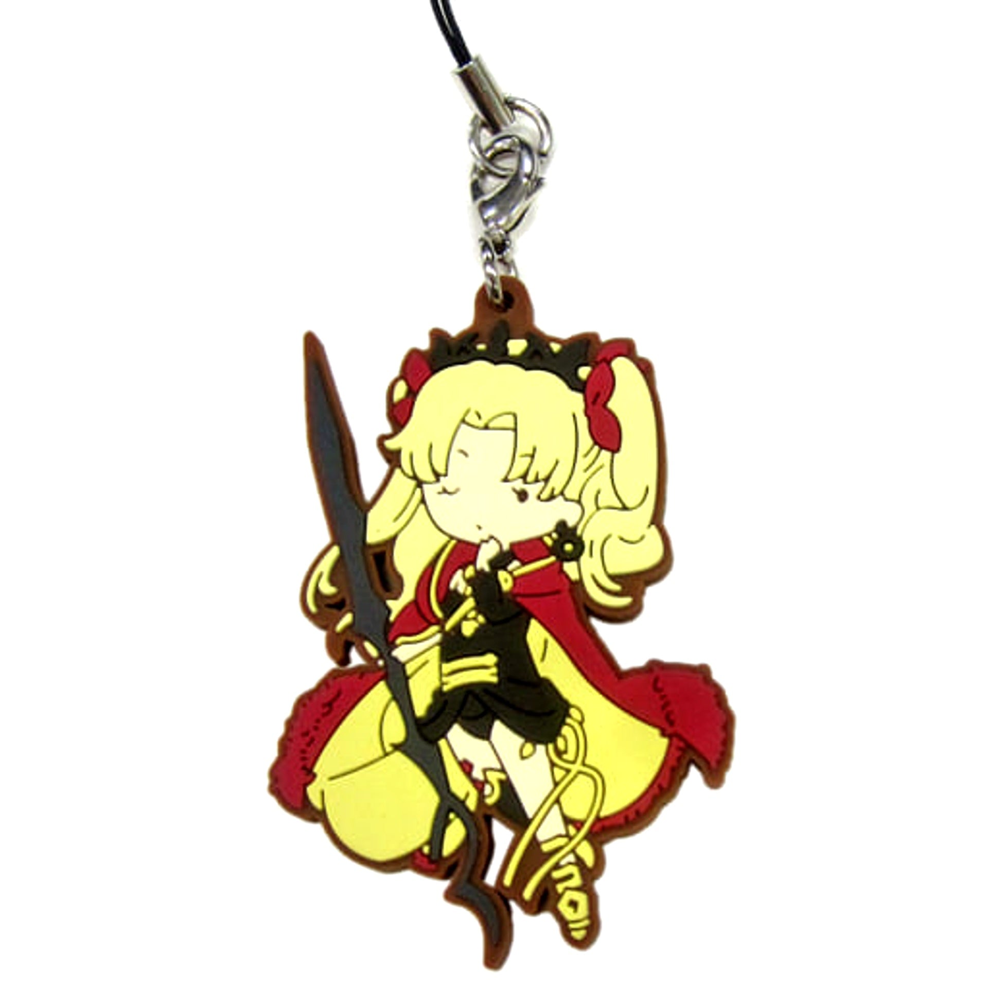 Fate/Grand Order Lancer / Ereshkigal Ichiban Kuji Yozora o Kakeru Santa Claus, Fuwatto Tojo! Rubber Charm Sugar Pouch Prize F Keychains [USED]
