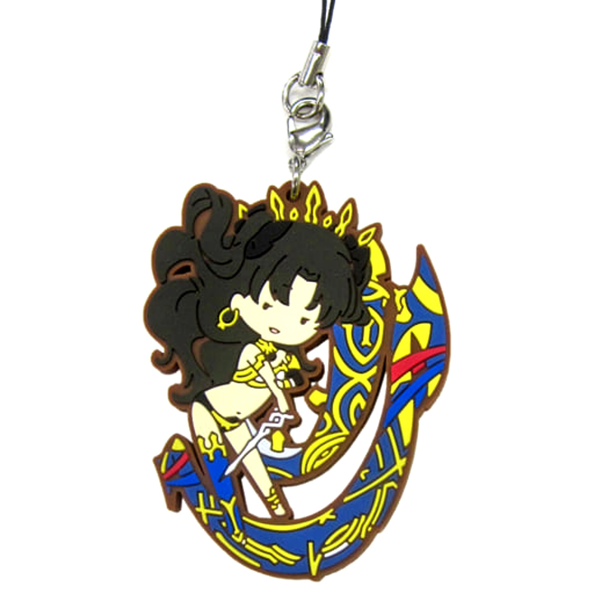 Fate/Grand Order Archer / Ishtar Ichiban Kuji Yozora o Kakeru Santa Claus, Fuwatto Tojo! Rubber Charm Sugar Pouch Prize F Keychains [USED]