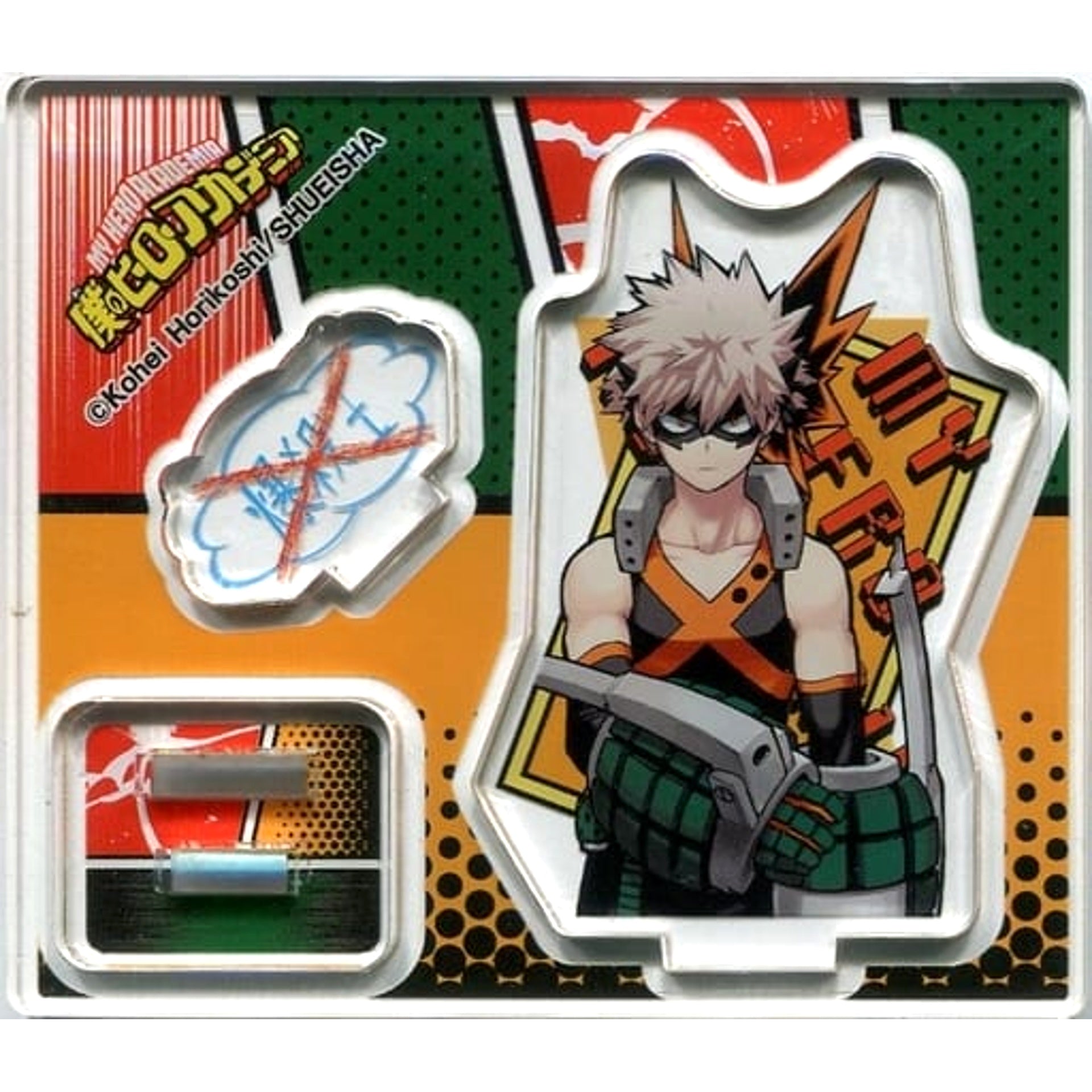 My Hero Academia Katsuki Bakugo Acrylic Figure Collection Jump Festa 2019 Limited Acrylic Item [USED]