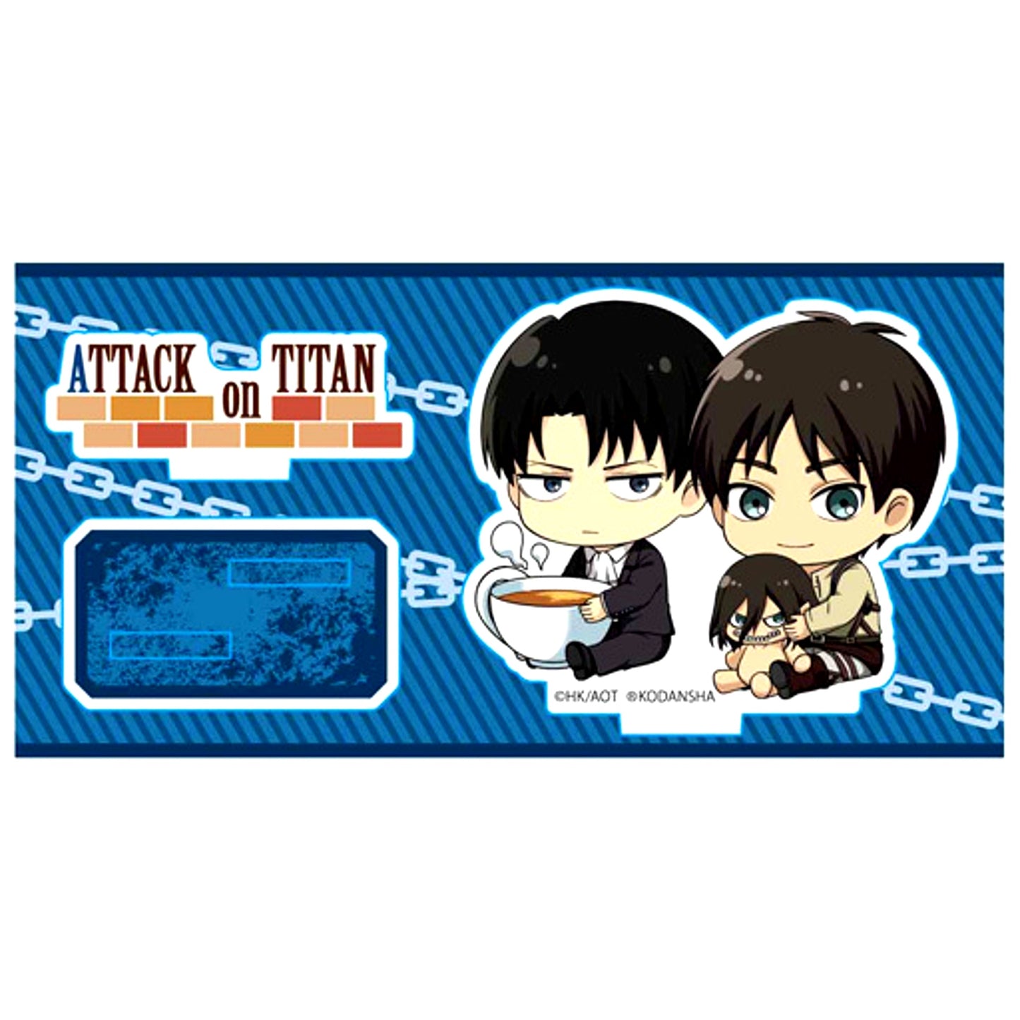 Eren & Levi C Gyugyutto Attack on Titan Season 3 Acrylic Figure [USED]
