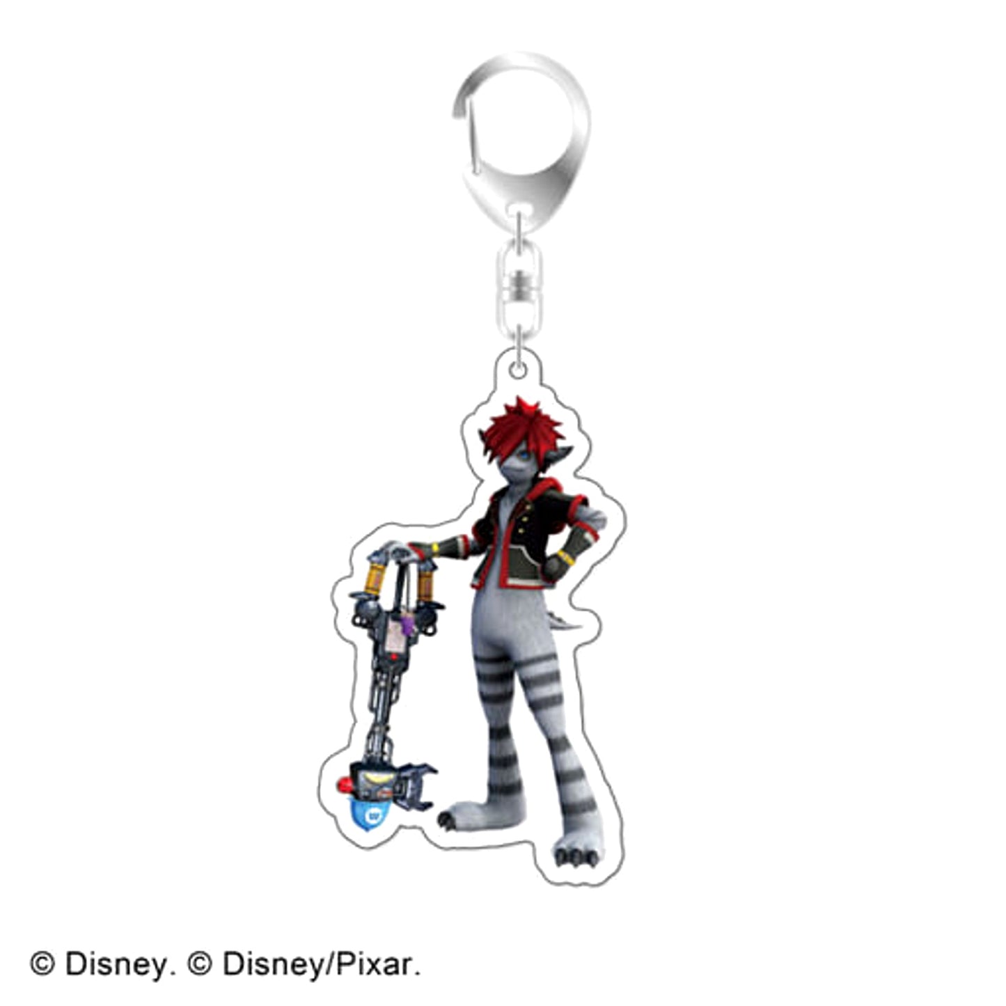 Kingdom Hearts III Sora Monstropolis Ver. Acrylic Keychain Keychains [USED]