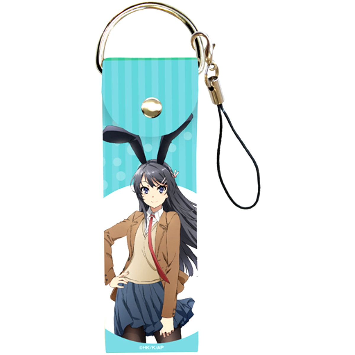 Mai Sakurajima & Nodoka Toyohama 01. Rascal Does Not Dream of Bunny Girl Senpai Big Leather Strap [USED]