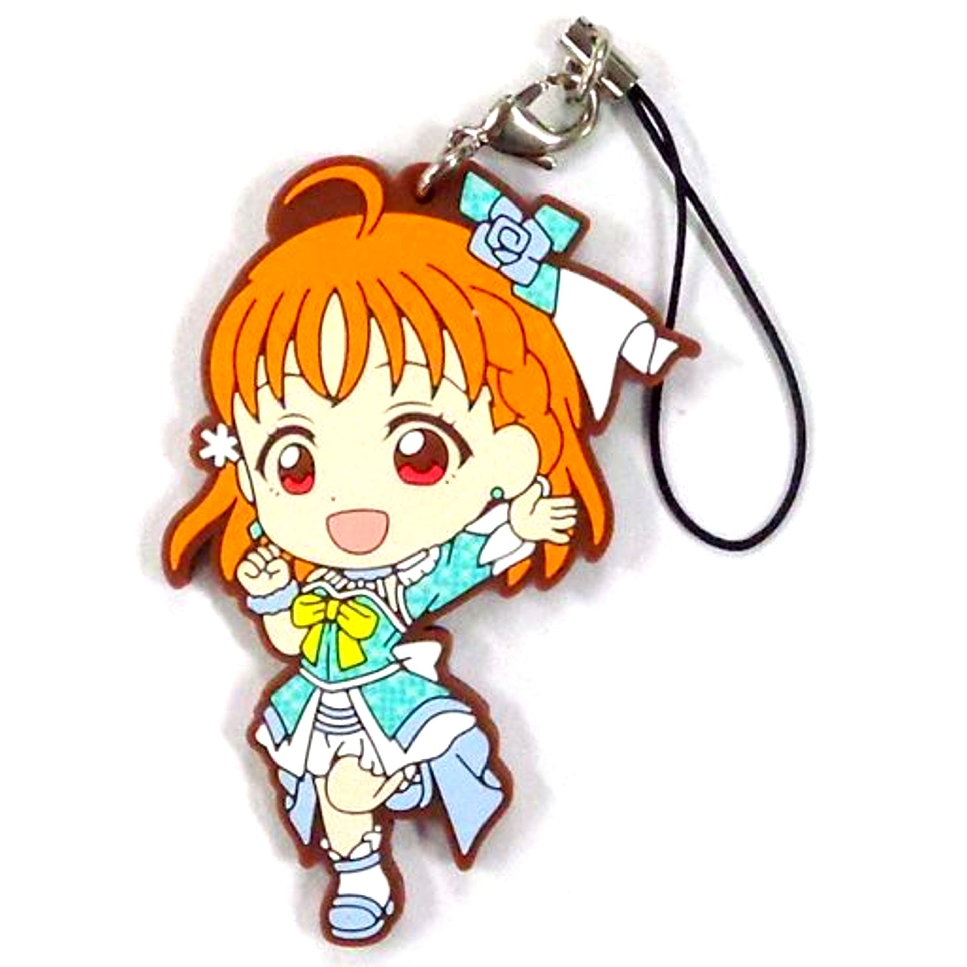 Chika Takami Awaken the power Ver. N Prize Rubber Strap Kyun Chara Illustrations Ichiban Kuji Love Live Sunshine 6th [USED]