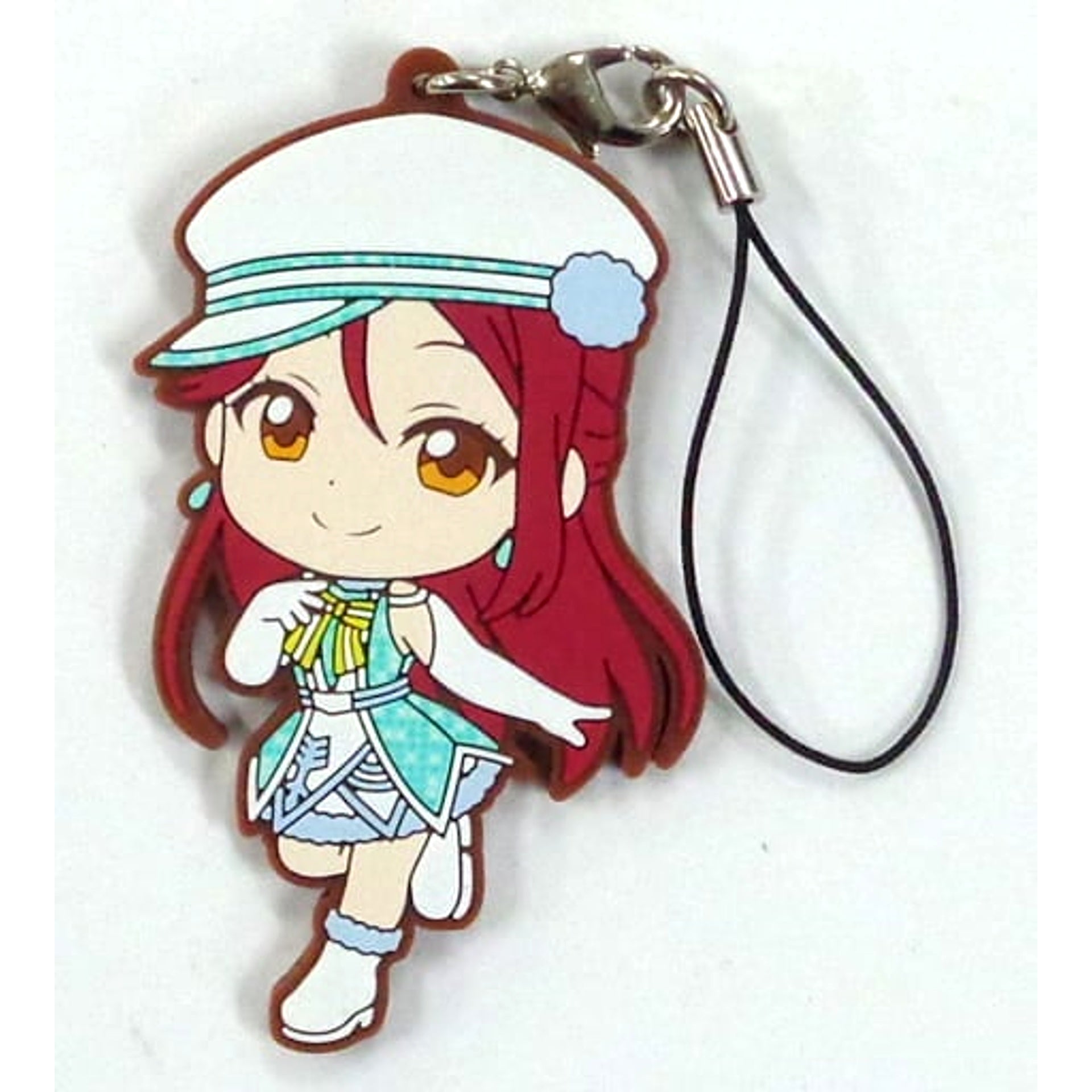 Love Live! Sunshine!! Riko Sakurauchi Awaken the Power Ver. Ichiban Kuji 6th Rubber Charm Kyunchara Illustrations Prize N [USED]