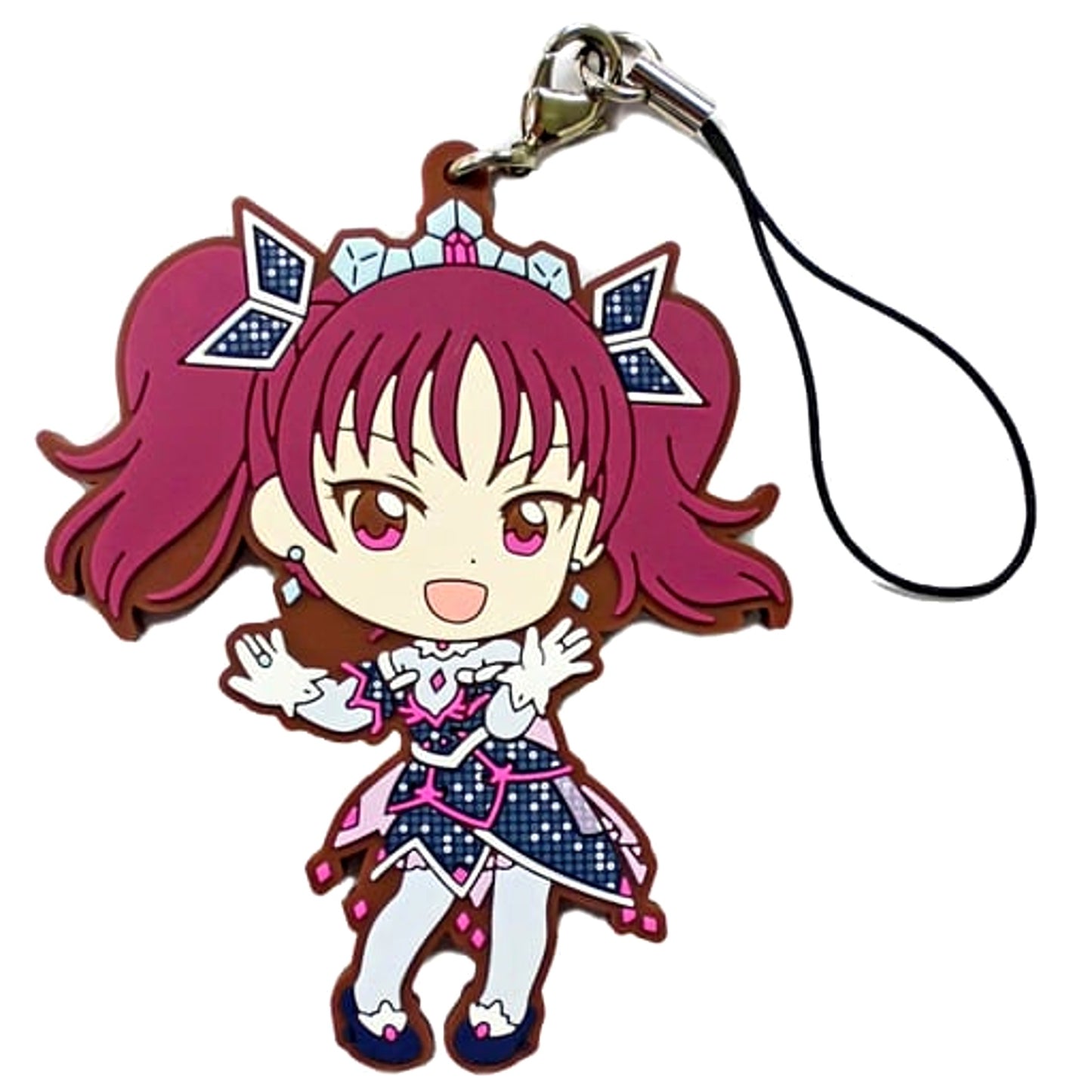 Love Live! Sunshine!! Leah Kazuno Awaken the Power Ver. Ichiban Kuji 6th Rubber Charm Kyunchara Illustrations Prize N [USED]